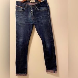 Sakura Stretch Selvage Weird guy great fade naked and famous